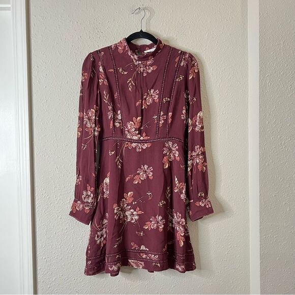 ATSR The Label Kirsten Floral Mini Dress A-Line Fit & Flare Size Small - Picture 4 of 12